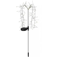 Luci solari da giardino Fireflies con 160 perline, lampada decorativa da esterno Fireflies IP44 impermeabile B