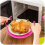 Microwave Heating Layered Steaming Tray Double-Layer Rack Bowl Storage Tools Kitchen Accessories Pink 3