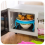Microwave Heating Layered Steaming Tray Double-Layer Rack Bowl Storage Tools Kitchen Accessories Pink 4
