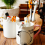 Cute Animal Spoon Hanging Coffee Dessert Ceramic Cartoon Cat Kitchen Tools E 2