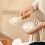 Rice Spoon Non-Stick Kitchen Tools with Wooden Handle Vertical Serving Spatula Suitable for Cooking A 8