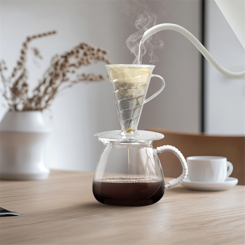 Filter Cup Coffee Home Office Spiral Hand Brewed A 1
