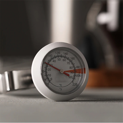 Milk Foam Thermometer Pointer Pour-over Coffee Mechanical Cafe Tool Kitchen Accessories Black 2