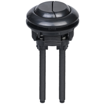 Double Flush Toilet Button Round Water Tank Maintenance Kit Saving Mechanism is Easy to Install and Operate A