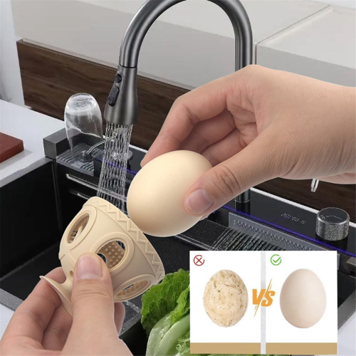 Egg Cleaner Special Brush Reusable Cleaning Kitchen Utensils 2