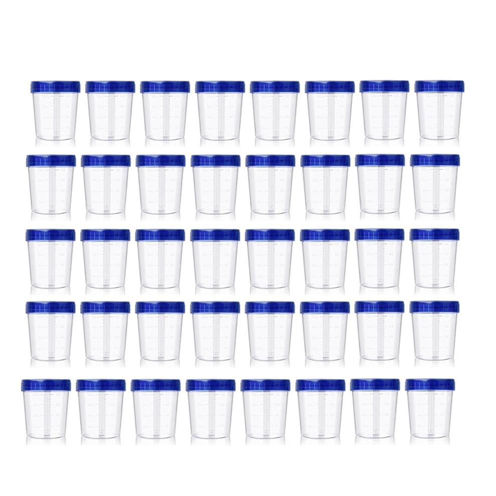 40 Pack 4Oz Small Containers With Lids,Reusable Salad Dressing Container Airtight Leakproof Condiment Exogio