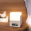 Tri-Color LED Time Cube Night Light - USB Charging, Fun & Simple Design, Multifunctional Electronic Clock 2