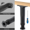8 Pcs Adjustable Bed Support Legs 5.9 to 11 Inches Frame for Slats Replacement 6