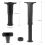 8 Pcs Adjustable Bed Support Legs 5.9 to 11 Inches Frame for Slats Replacement 8