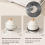 Heat Conduction Plate for Stove, Removable Plate,Gas Cooker Diffuser Tray with Handle 3
