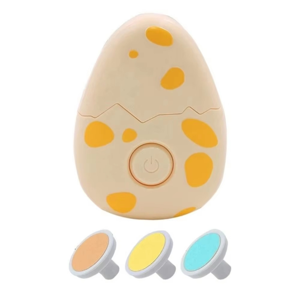 Electric Children Nail Trimmer Set - Safe & Gentle For Newborns, Includes 3 Grinding Heads Trimming Polishing Exogio