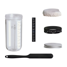 Sauerteig-Set, Brotgläser, luftdicht, 1000 ml