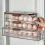Transparent Rolling Egg Holder for Kitchen Refrigerator Side Door Stackable Fridge Organizer - 10cm Width Three Storeys 6