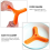 Silicone Disk Separator, and Non-Slip, is an Ideal Choice for Meal Management Quantity Control 6