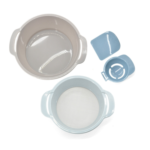 Multifunctional Flour Sieve Set Household Cake Making Tools Egg White Separator Kitchen Supplies 2