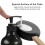 Back Lotion Applicator with Long Handle and 4 Replaceable Pads, Ideal for Young People the Elderly-Black. 6