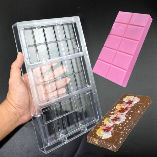 Polycarbonate Chocolate Bar Mold for Candy Making, Baking and Snacks, Appliance Professional Bakery. 1