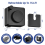 Retractable Clothesline ,14Ft Heavy Duty Clothes Drying Laundry Line, Wall Mounted Black 5