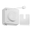 Retractable Clothesline ,14Ft Heavy Duty Clothes Drying Laundry Line, Wall Mounted White 1