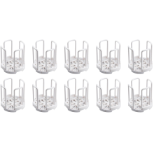 Retractable Desktop Dish Rack Storage Drain Cup Kitchen White
