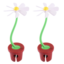 Daisy Blume Form Anti-Überlauf Halterung Hebe Isolierung Pad Küche Gadgets