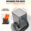 Electric Cheese Grater,Multifunctional Slicer,Vegetable Slicer, Salad Maker,Food Processor for Kitchen Use 5