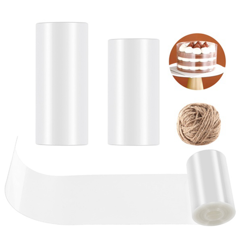 Baking Acetate Sheets, for Baking, Transparent Cake Collars, Rolls Chocolate 2