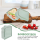 Portable Plastic Lunch Box - Sandwich Holder, Sealable Bread Loaf Container, Eco-Friendly Bakery 3