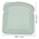 Portable Plastic Lunch Box - Sandwich Holder, Sealable Bread Loaf Container, Eco-Friendly Bakery 6