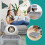 Adjustable Cat Ramp for Litter Box Elevated Boxes Double Layered Trapper 8