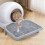 Adjustable Cat Ramp for Litter Box Elevated Boxes Double Layered Trapper 6