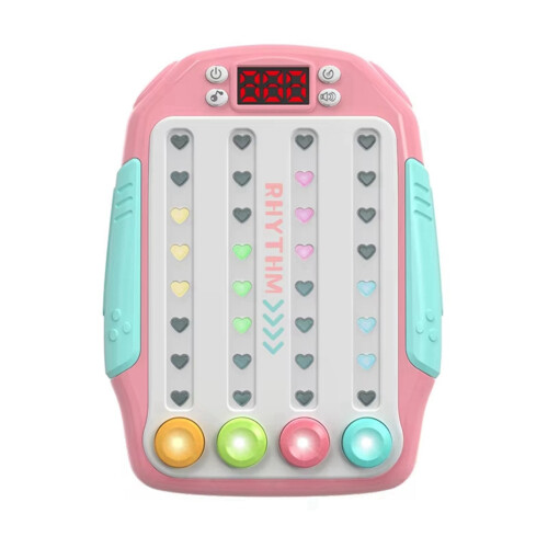Quick Push Game Eye Sensory Console Multiplayer Versus Board Dance Master Handheld Gamepad Hand Training Toy A
