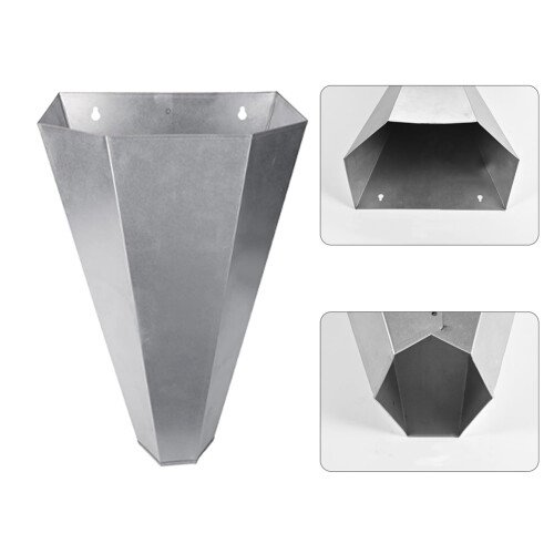 2 Chicken Restraining Cone for Poultry,Suitable Layers,,Roasters,and Turkeys-Flat-BackDesign, Easy to Clean 1