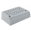 Cat Litter Box Ramp with Filter Function, Double Layered Self-Cleaning Trapper Storage Gray 1