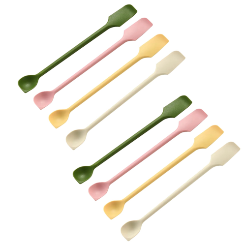 Silicone Set Double Jam Cream Deep Bottle Extended Spatula Spoon Cake 1