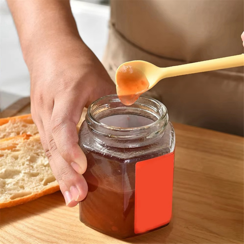 Silicone Set Double Jam Cream Deep Bottle Extended Spatula Spoon Cake 2