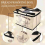 Bread Proofing Box with Heater for Precise Temperature Fermentation, Folding Zippered Dough Proofer Warming EU Plug 2