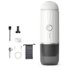 Portable Espresso Machine ,Wireless Electric Coffee Maker Compatible with Capsules & Ground Coffee, Ideal for Travel Use