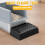 Cat Litter Box Ramp with Filter Function, Double Layered Self-Cleaning Trapper Storage Black 3