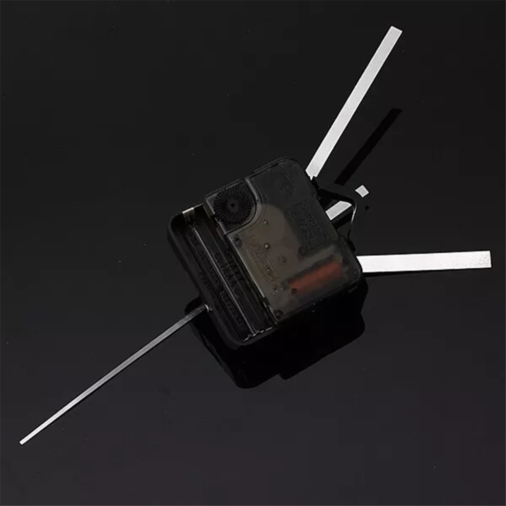 Exogio 10Pcs Diy Silent Clock Movement Spindle Hands Quartz Wall Mechanism Repair Tools Part Kit