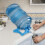 Distributeur d'eau de 5 gallons, support de comptoir antidérapant avec 2 valves 7
