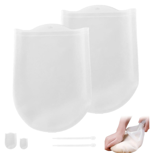 Kneading Bag, Flour Dough Multi-Functional Silicone Mixing Bag Tool 1