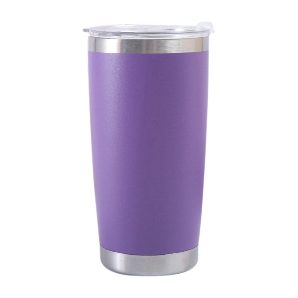 Exogio 20Oz Stainless Steel Car Cup Lid Beer Insulated Mug Large Capacity Ice -Color