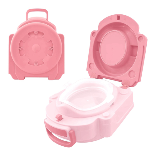 Riduttore WC portatile da viaggio per neonati e bambini, adatto per uso esterno, campeggio e auto. 1