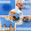 20 Pack Disposable Toilet Mats,Absorbent Floor Protector ,Disposable Mat ,U Shaped 5
