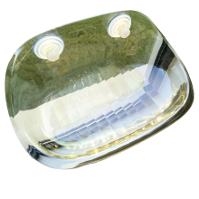 Cat Bed Suction Cup Hanging Swing Removable Windowsill Glass Pet Supplies Transparent-Yellow
