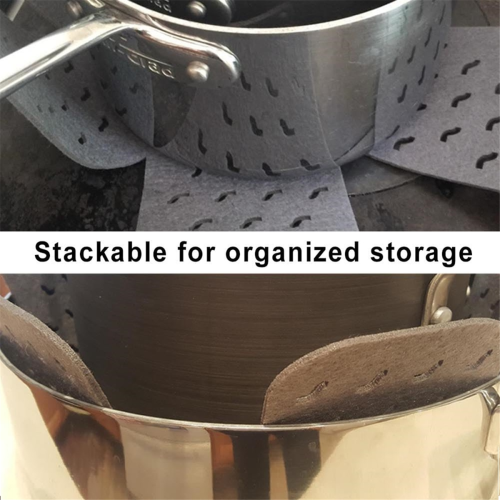 Thickened Pot Protection Pad Cookware Suitable for Stacking Flower-Shaped Coaster Table Mat 2