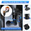Car Water Cup Holder Multifunctional Rotating Center Console Trailer Double Layer Storage 4