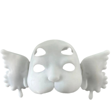 Masque de bébé qui pleure imprimé en 3D, accessoire de fête en latex, costume de cosplay DIY