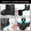 Car Water Cup Holder Multifunctional Rotating Center Console Trailer Double Layer Storage 3
